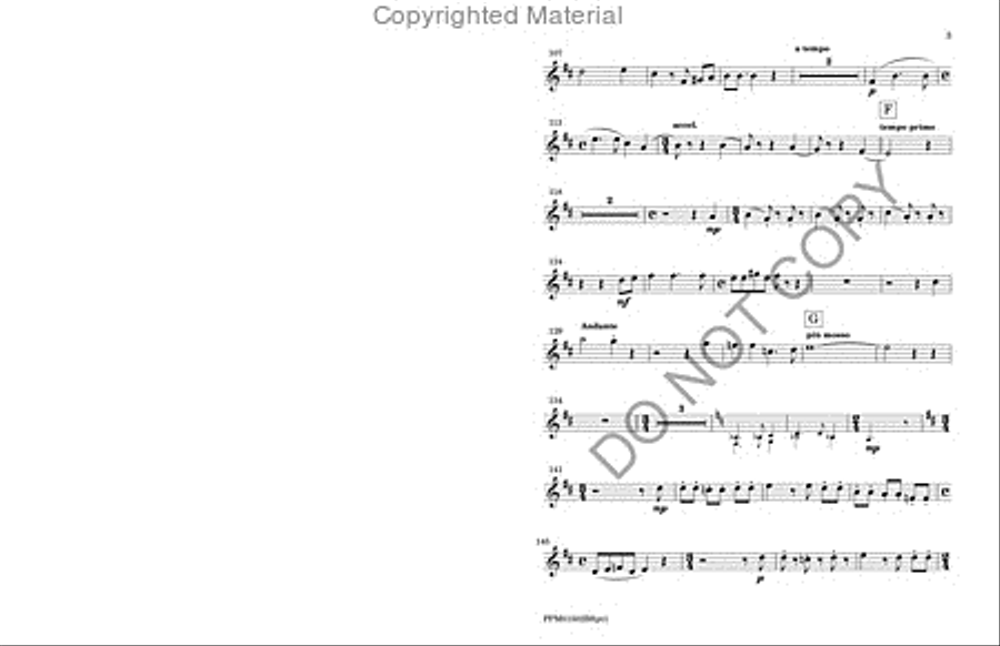Sing Ye a Joyful Song - Brass Parts 4-Part scores gallery preview page 4
