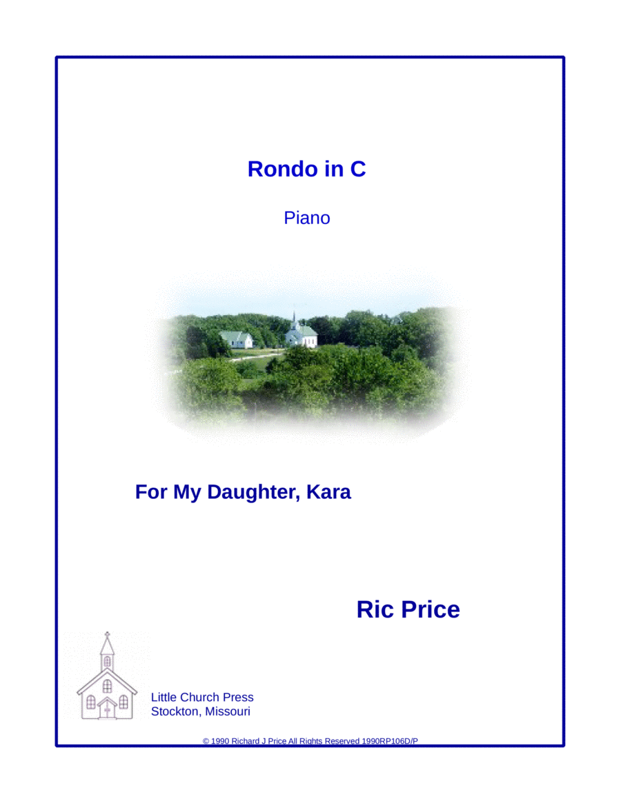 Rondo in C Piano Method scores gallery preview page 1