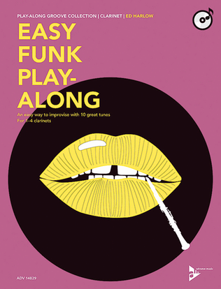 Book cover for Easy Funk Play-Along -- Clarinet