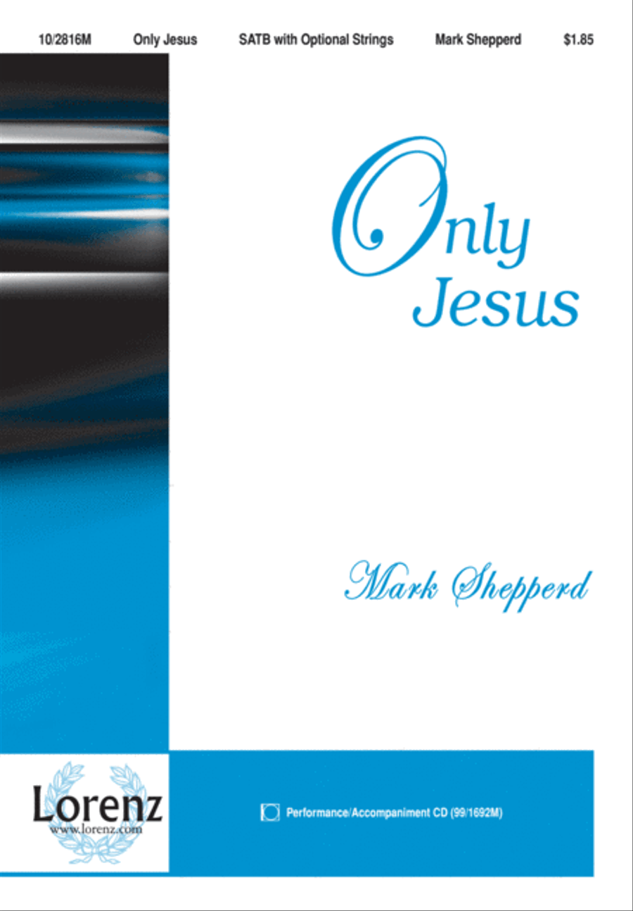 Only Jesus 4-Part scores gallery preview page 2