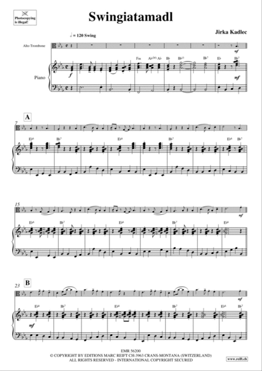 Swingiatamadl Piano Accompaniment scores gallery preview page 4