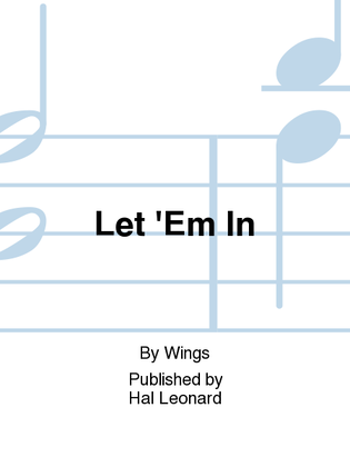Book cover for Let 'Em In