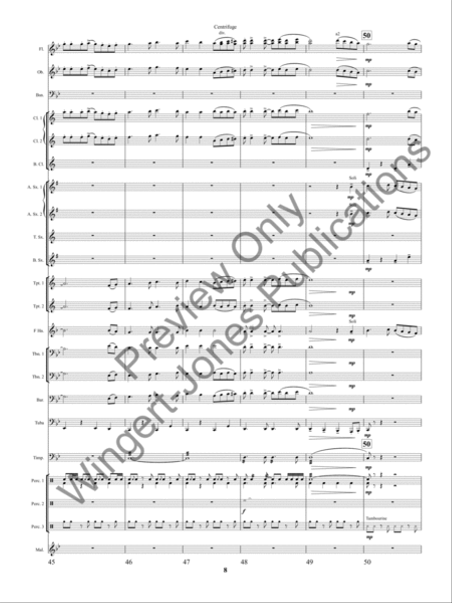 Centrifuge Centrifuge Concert Band scores gallery preview page 11