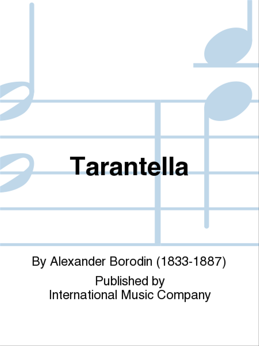 Tarantella 1 Piano, 4-Hands scores gallery preview page 1
