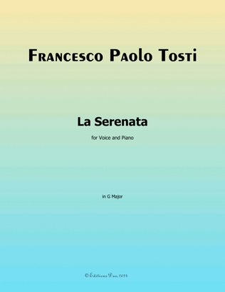 La Serenata, by Tosti, in G Major