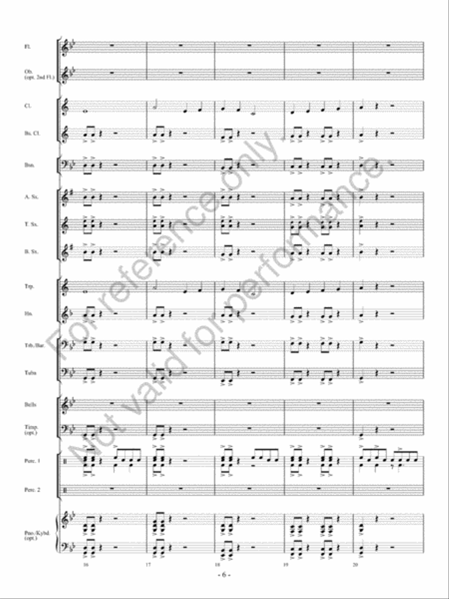 Nighthawk Nighthawk Concert Band scores gallery preview page 7