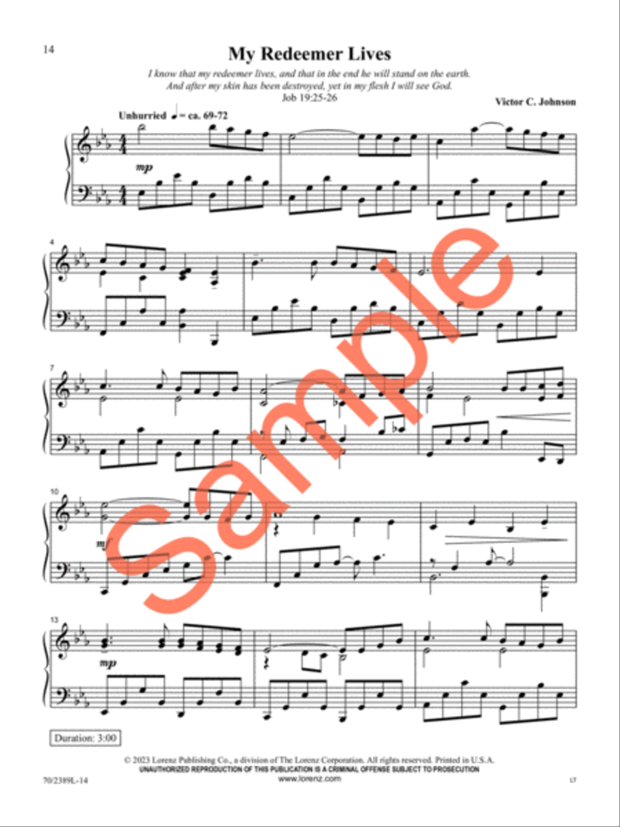 The Rugged Cross, the Empty Tomb Piano Solo scores gallery preview page 12