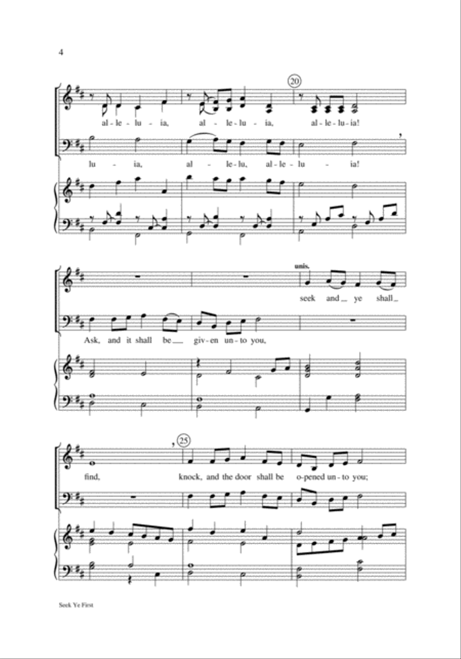 Seek Ye First 3-Part scores gallery preview page 4