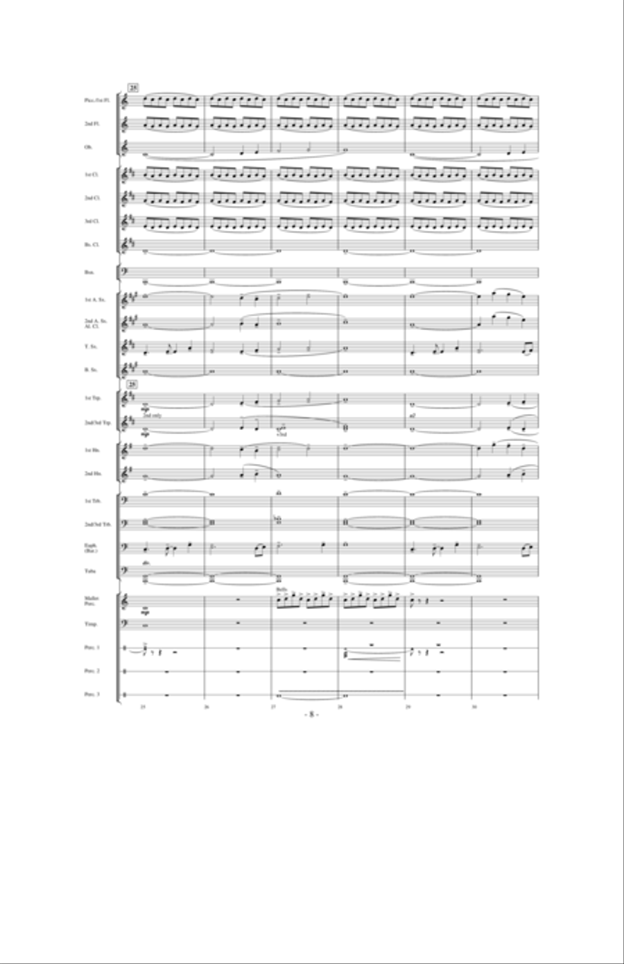 Of Honor and Valor Eternal Concert Band scores gallery preview page 7