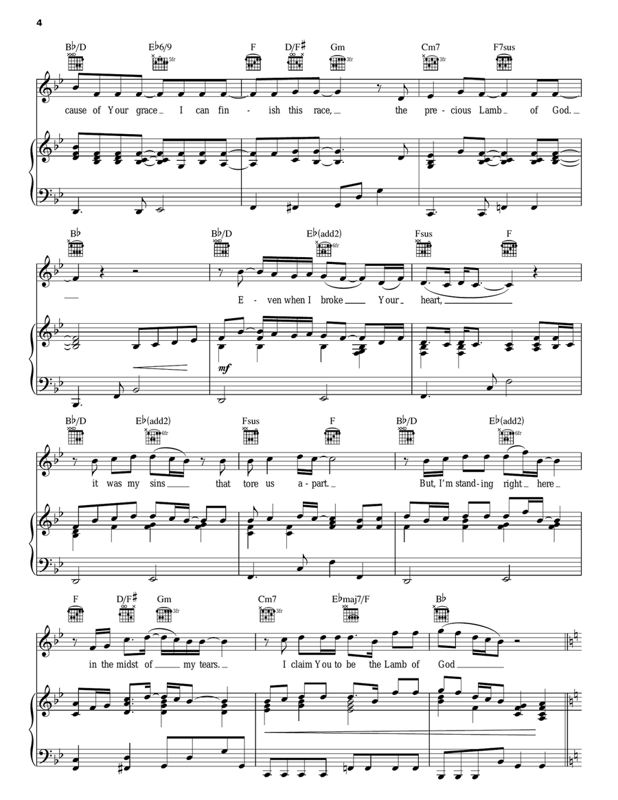 Now Behold The Lamb Acoustic Guitar scores gallery preview page 4