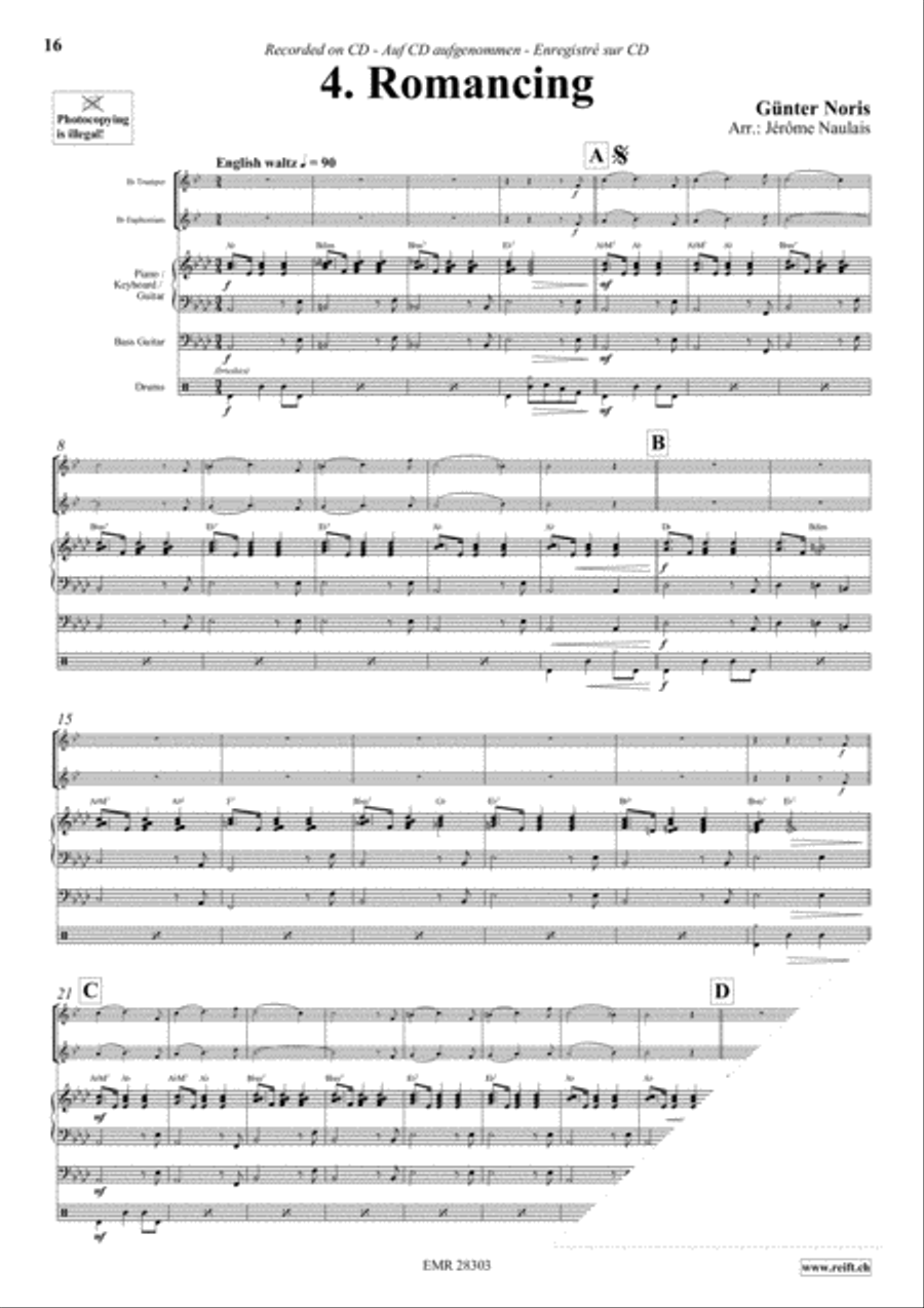 Let's Dance Volume 4 Let's Dance Volume 4 Brass Ensemble scores gallery preview page 6