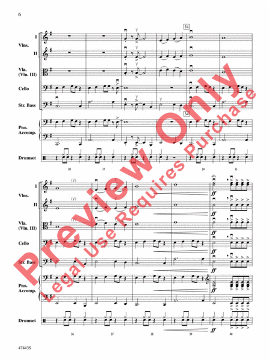 Feel It Still Feel It Still String Orchestra scores gallery preview page 7