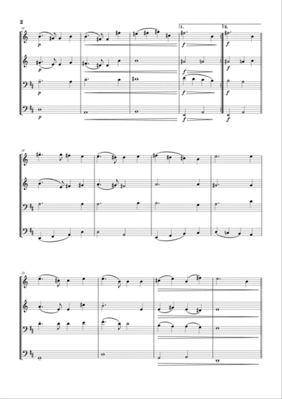 America, The Beautiful Brass Ensemble scores gallery preview page 3