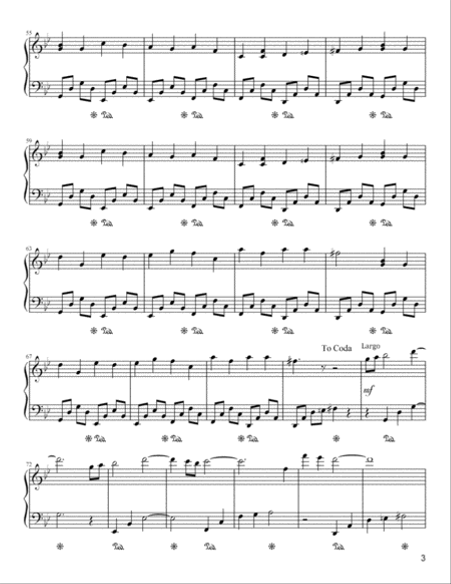 Through the Rapids Piano Solo scores gallery preview page 3