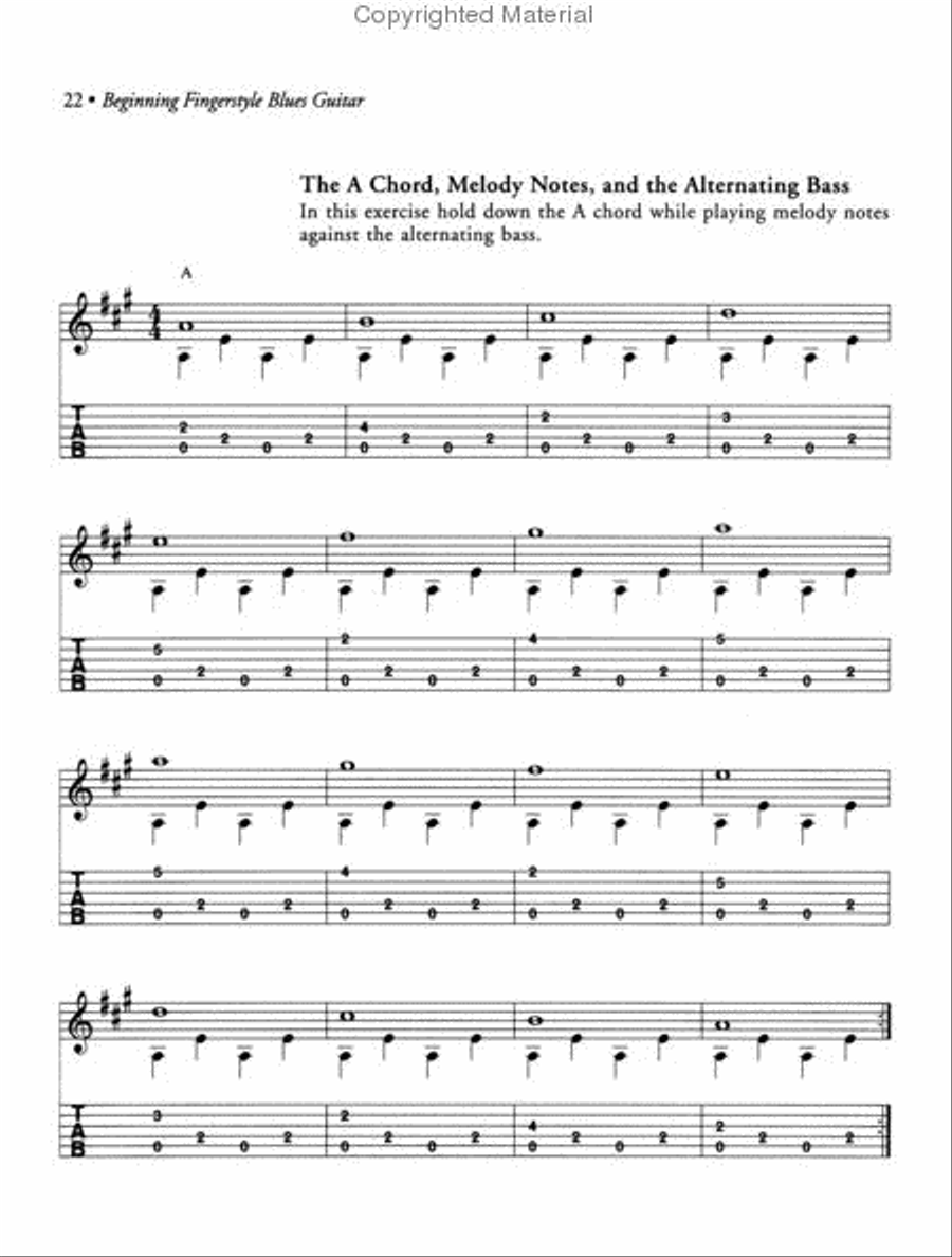 Beginning fingerstyle blues guitar deals