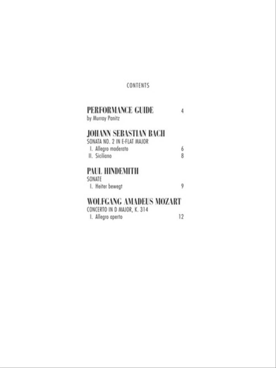 Advanced Flute Solos – Volume 1 Flute Solo scores gallery preview page 2