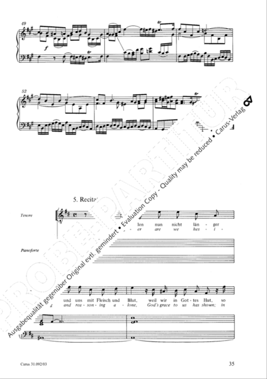 My spirit does in God abide 4-Part scores gallery preview page 36