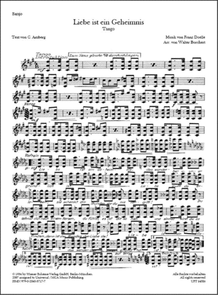 Liebe ist ein Geheimnis Orchestra scores gallery preview page 5