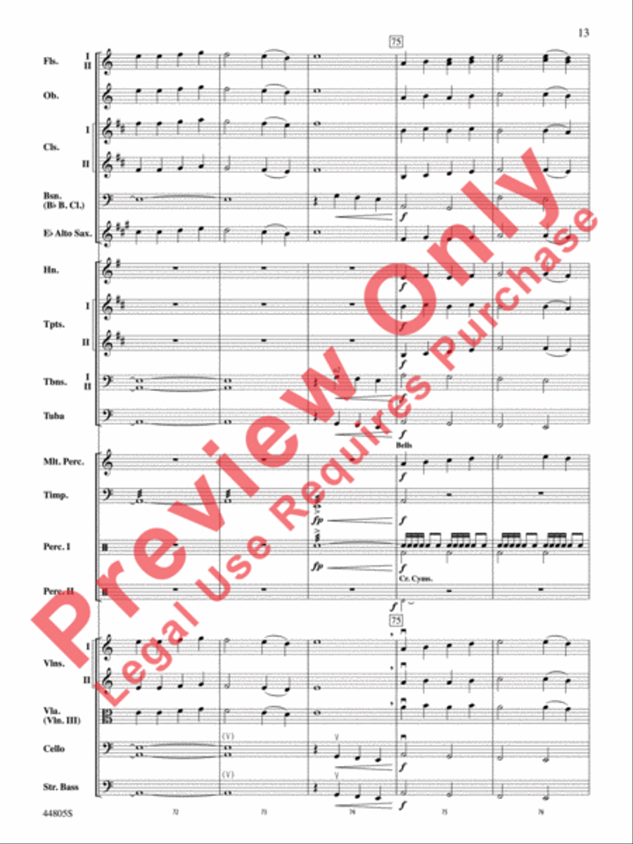 Realms of Endless Day Full Orchestra scores gallery preview page 14