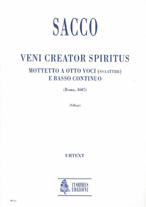 Veni Creator Spiritus. Motet for 8 Voices (SATB-SATB) and Continuo