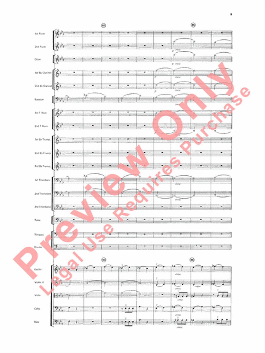 Beethoven's Symphony No. 5, 1st Movement Full Orchestra scores gallery preview page 12