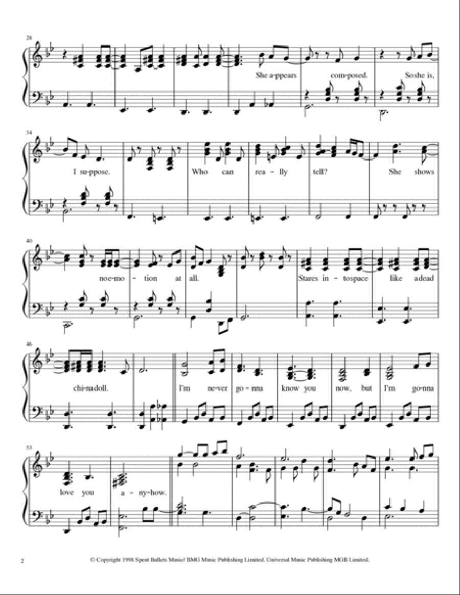 Waltz #2 (xo) Piano Solo scores gallery preview page 2