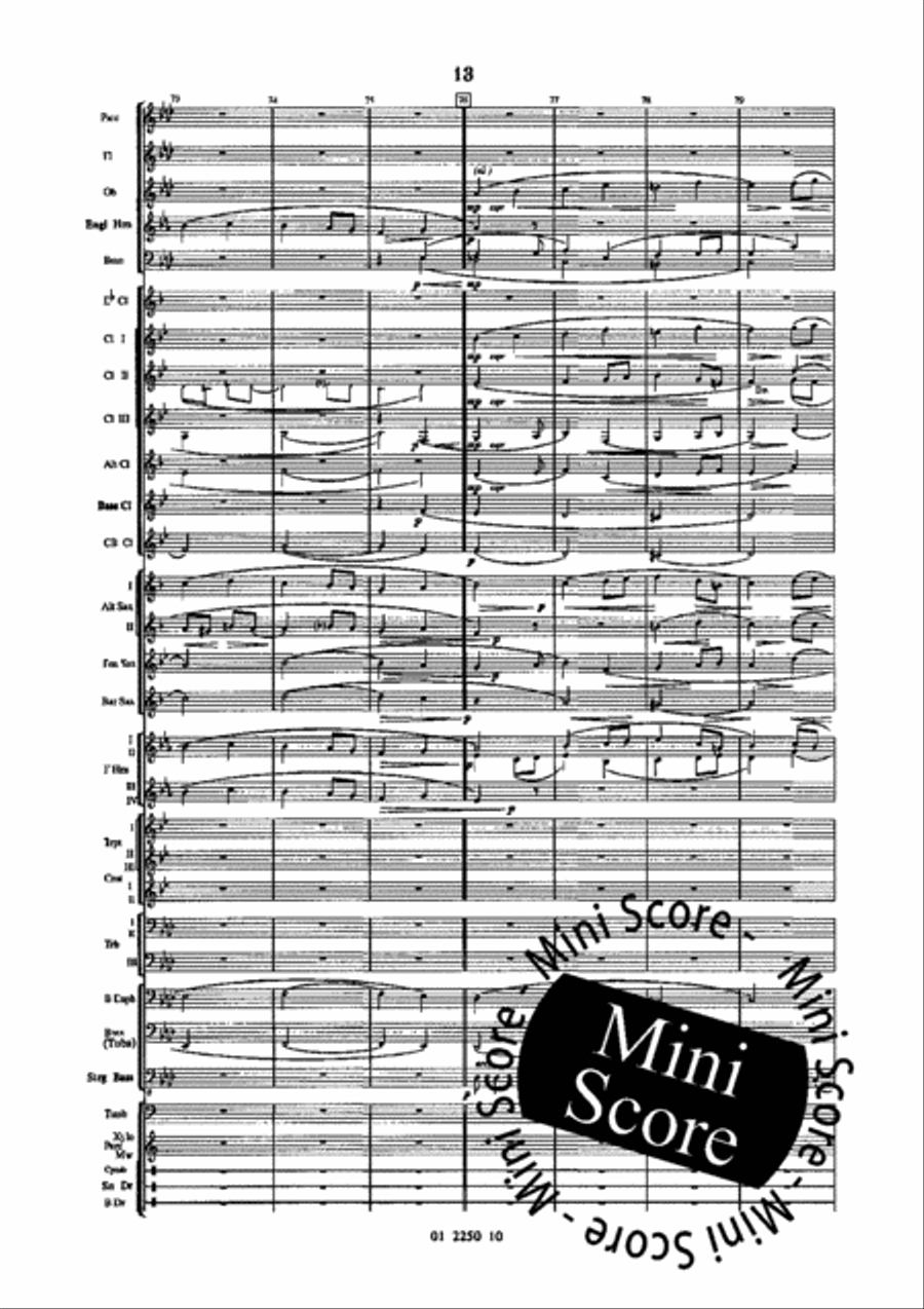 Evolutions Evolutions Concert Band scores gallery preview page 19