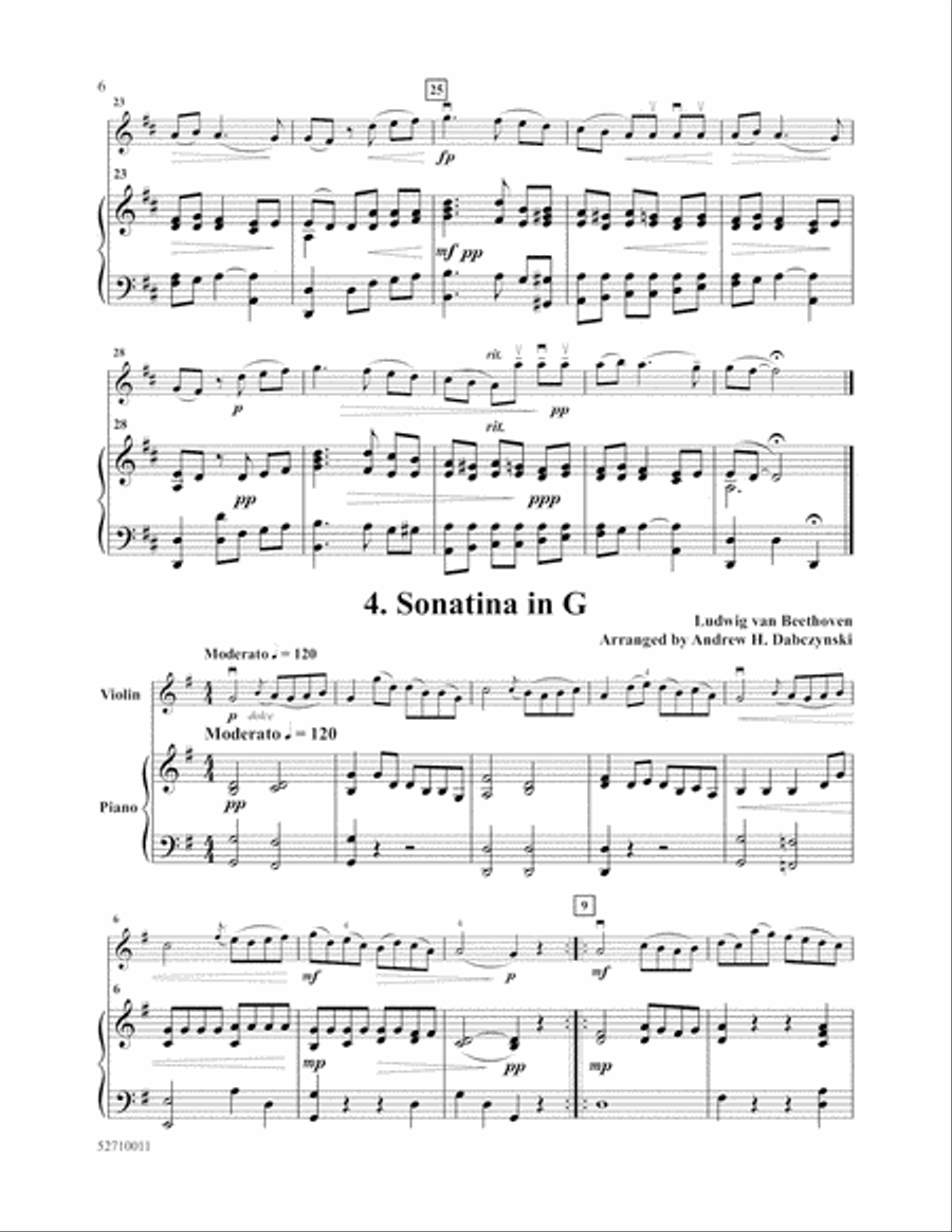 I Can Play Beethoven Violin Solo scores gallery preview page 6