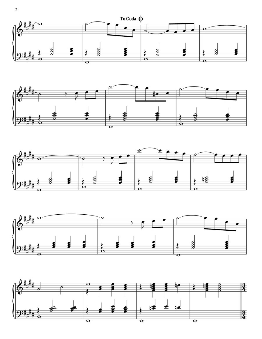 Comme Une Rosee De Larmes Piano Solo scores gallery preview page 2