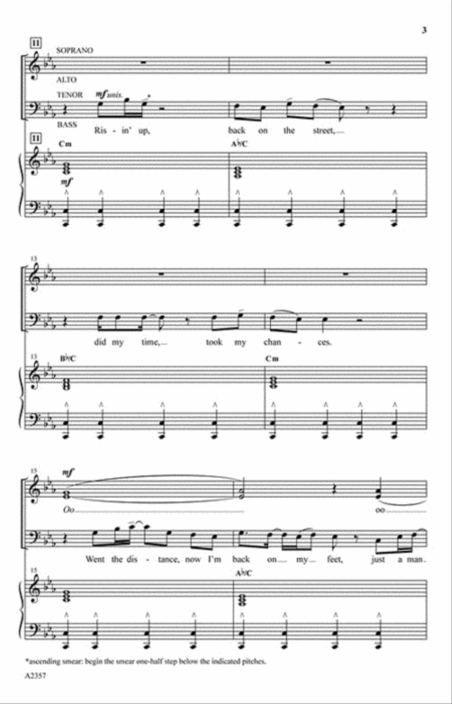 Eye of the Tiger Eye of the Tiger 4-Part scores gallery preview page 3