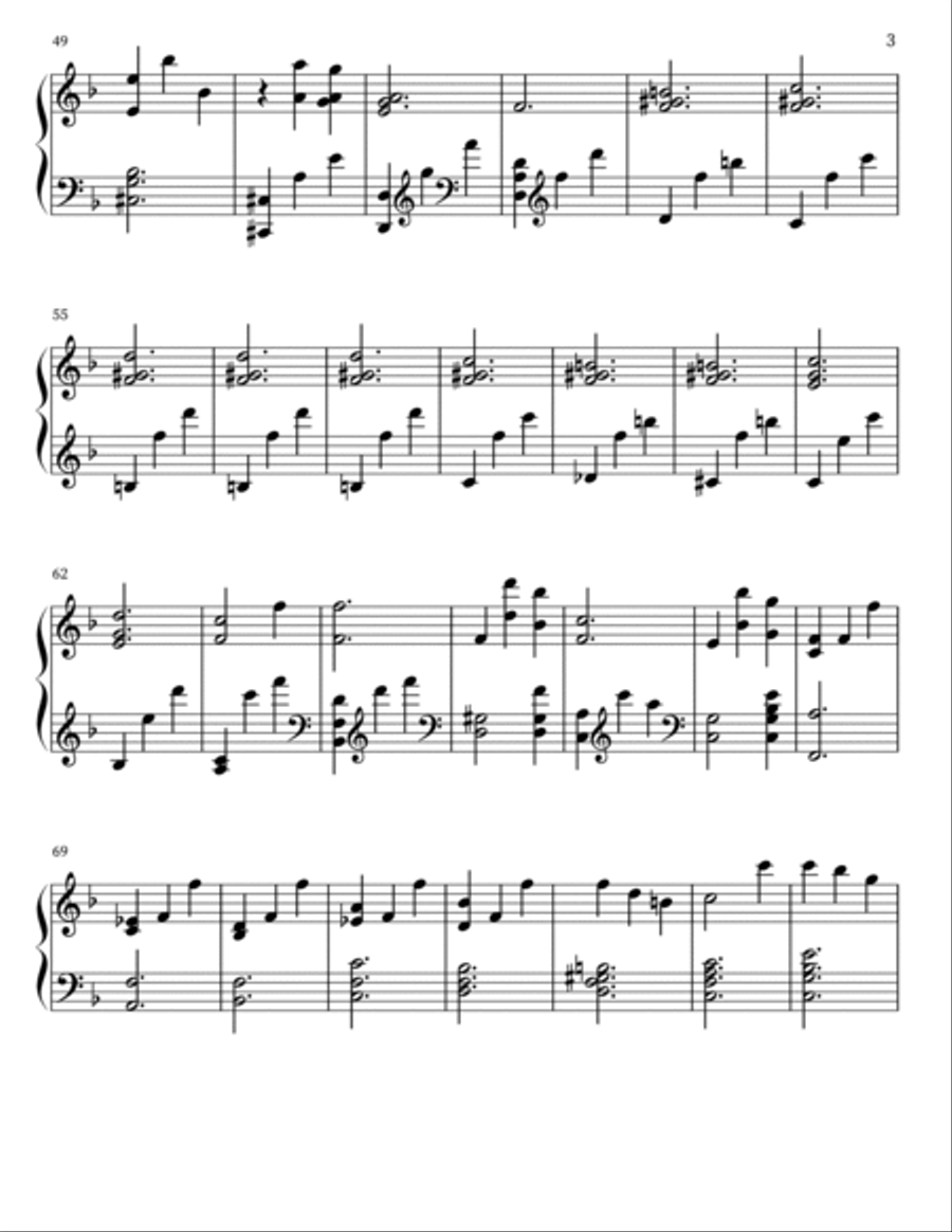 Lacrimosa Piano scores gallery preview page 3