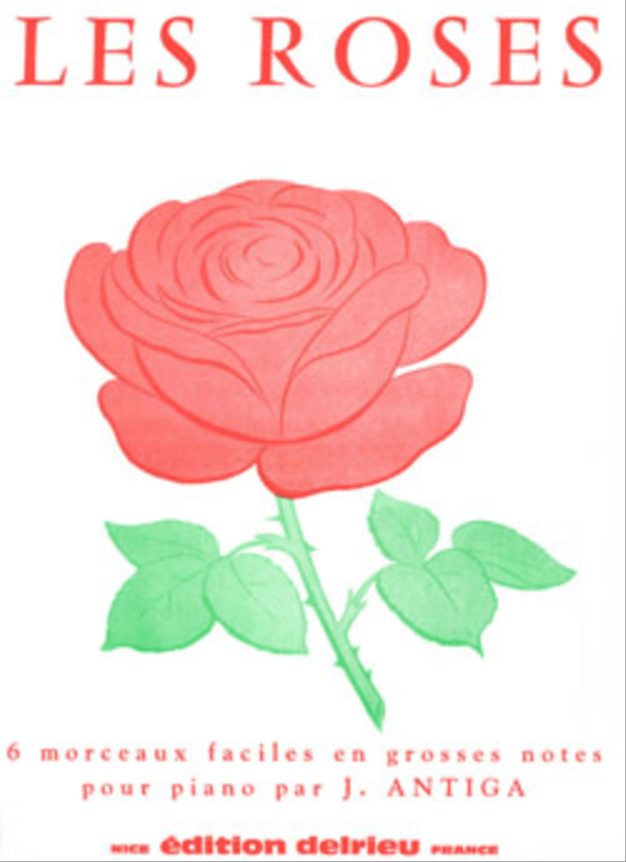 Les Roses Les Roses Easy Piano scores gallery preview page 1
