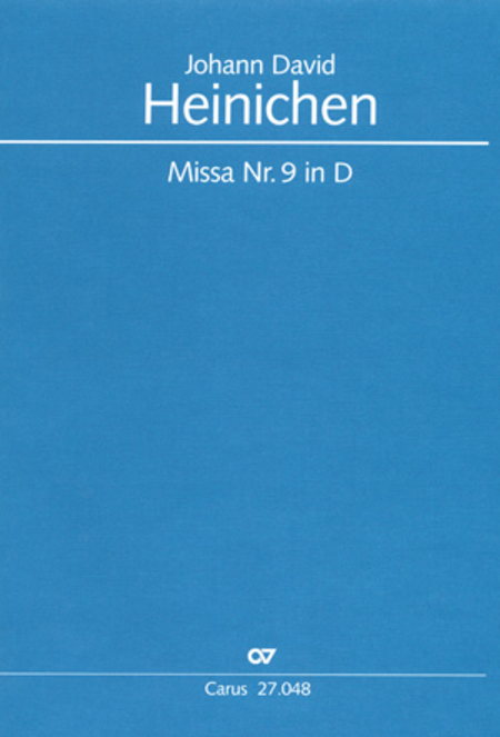 Missa Nr. 9 in D (Mass No. 9 in D major)