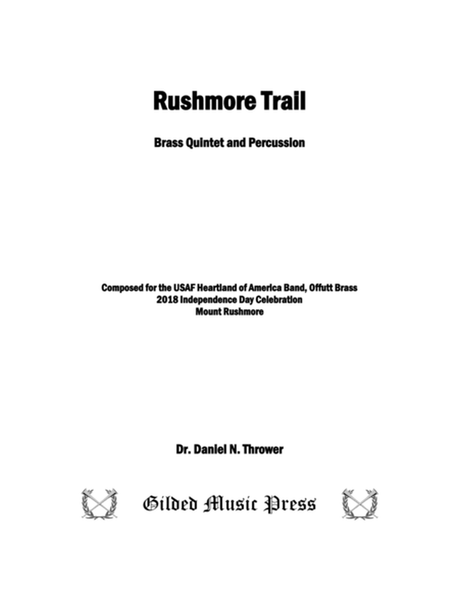 Rushmore Trail (for Brass Quintet & Percussion) image number null