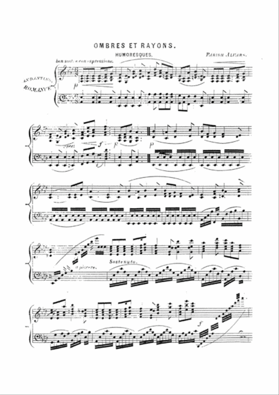 Lights and Shadows (Ombres et Rayons) Harp scores gallery preview page 2