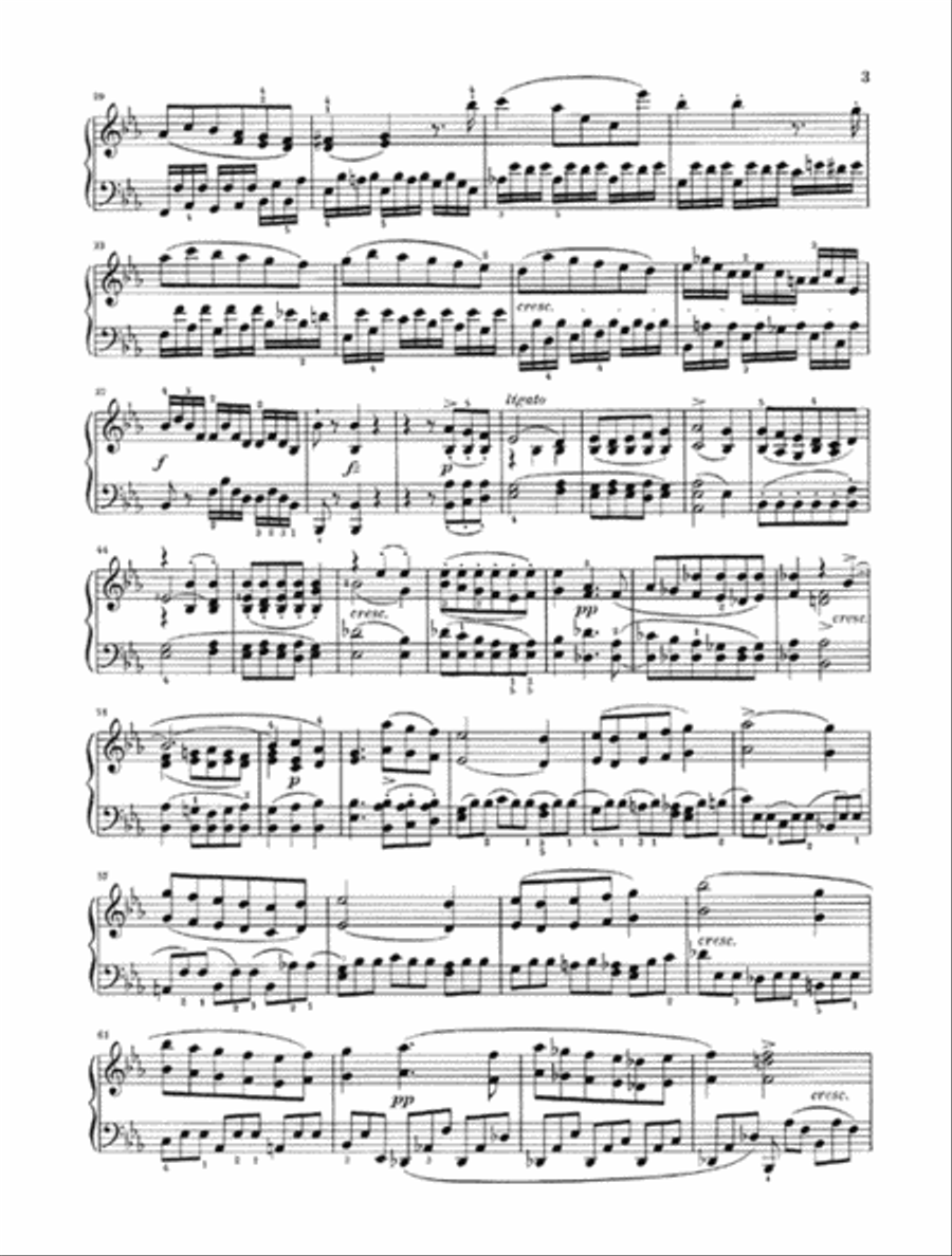 Piano Sonata C minor D 958 Piano Solo scores gallery preview page 3