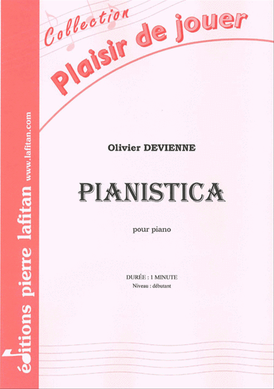 Pianistica Piano Solo scores gallery preview page 1