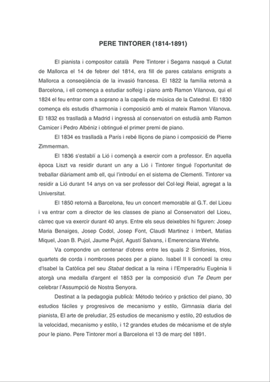 Sarabanda de Felip IV. Paspié Piano Solo scores gallery preview page 5