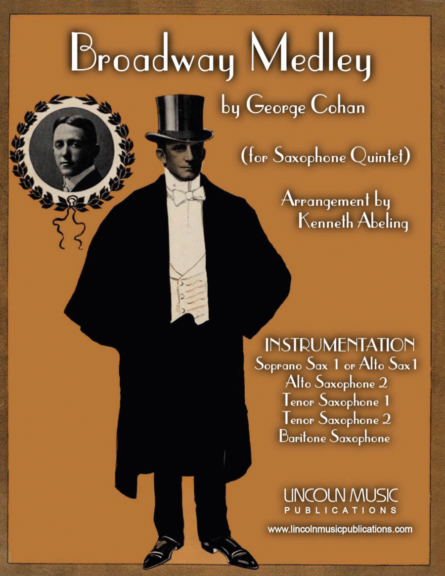 Broadway Medley (for Saxophone Quintet SATTB or AATTB) Broadway Medley (for Saxophone Quintet SATTB or AATTB) Saxophone Quintet scores gallery preview page 1