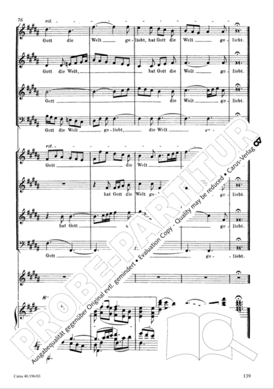 Die Geburt Christi SSA scores gallery preview page 140