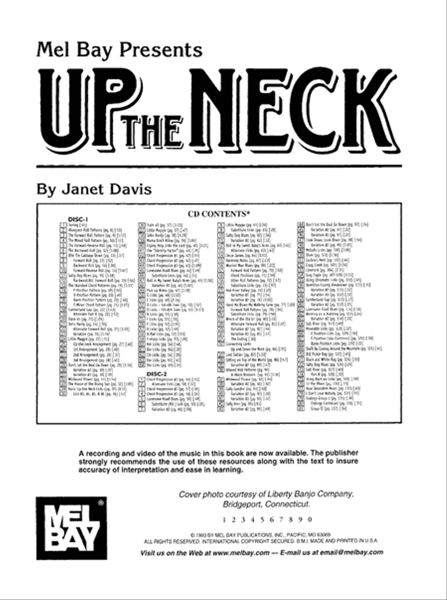 Up The Neck Banjo scores gallery preview page 3