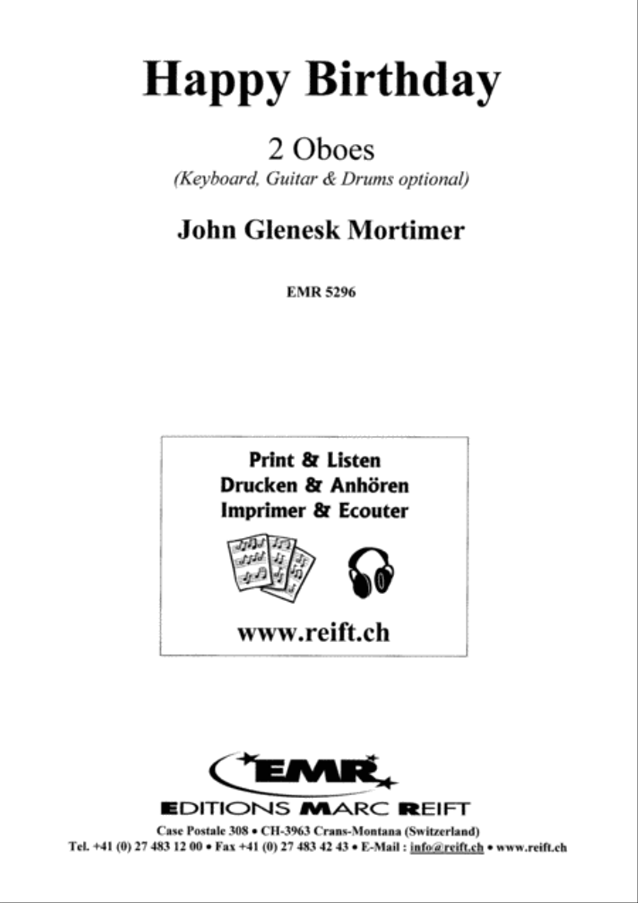 Happy Birthday Piano Accompaniment scores gallery preview page 2