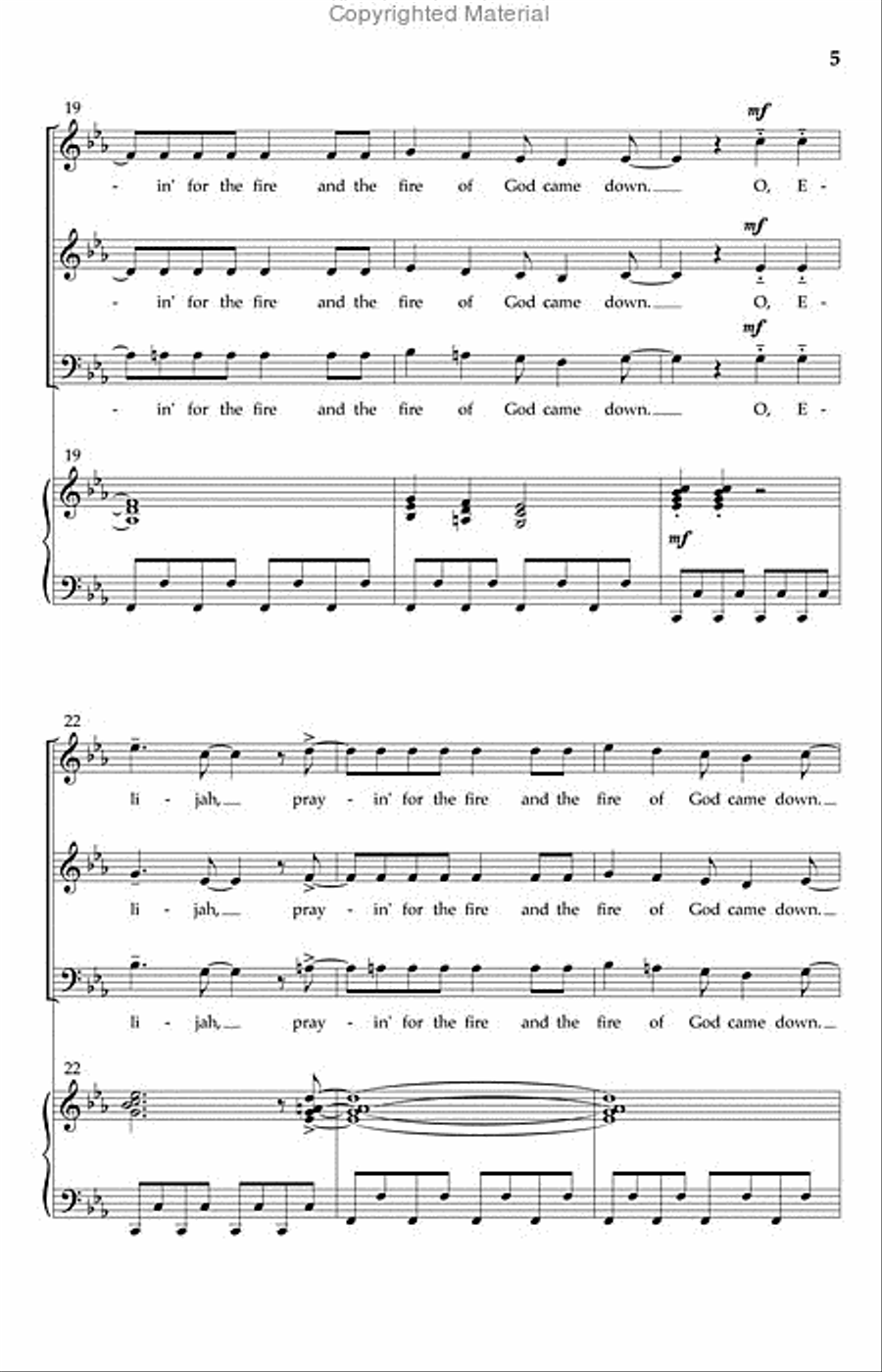 Elijah 3-Part scores gallery preview page 2