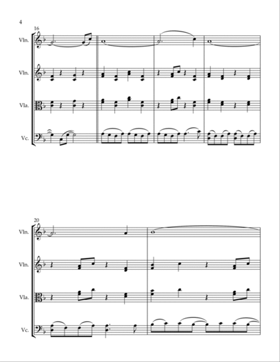 Hope On Board String Trio scores gallery preview page 6