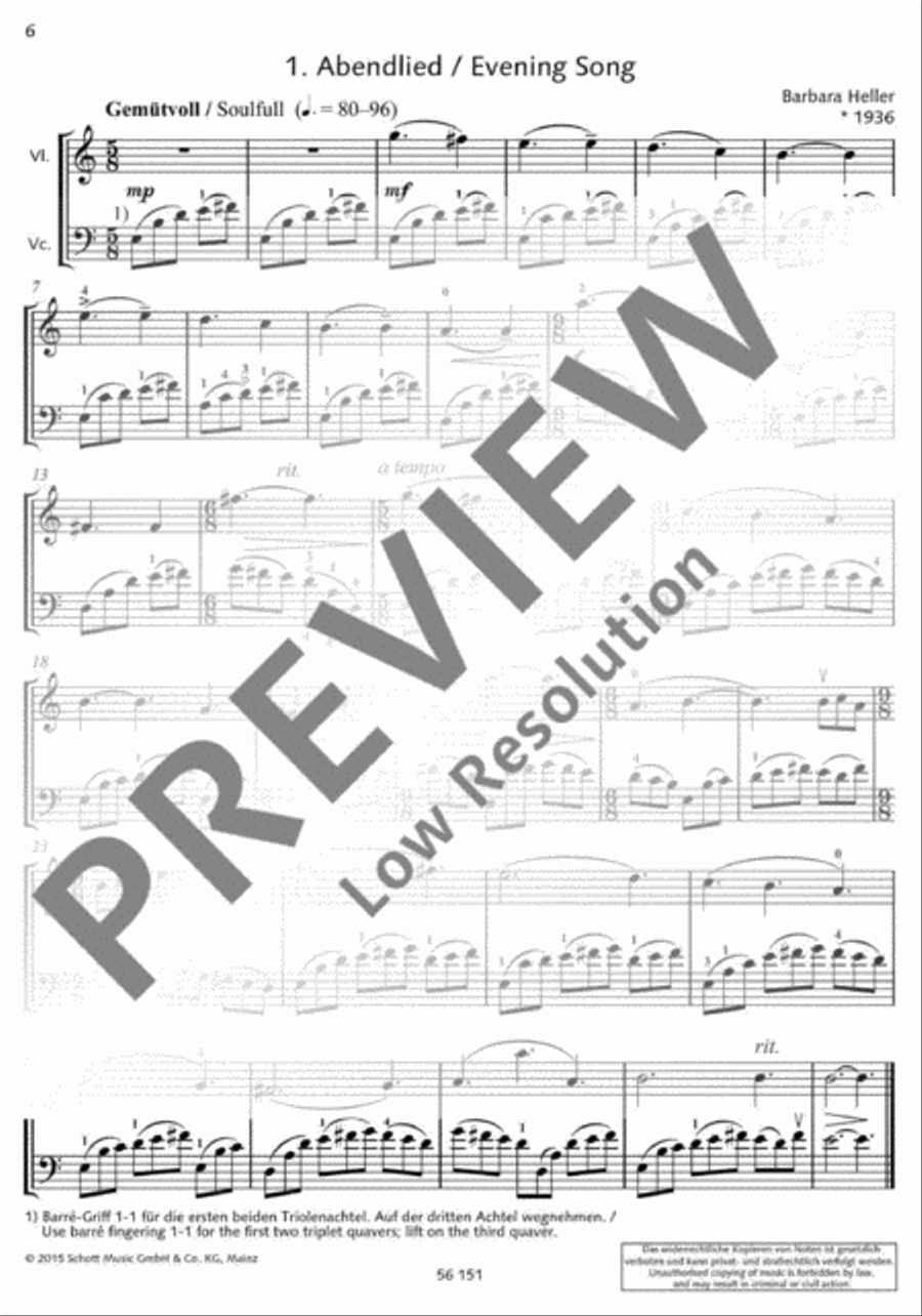 Dialogues Dialogues String Duet scores gallery preview page 7