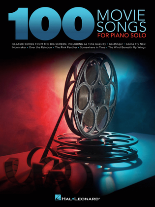 Book cover for 100 Movie Songs for Piano Solo