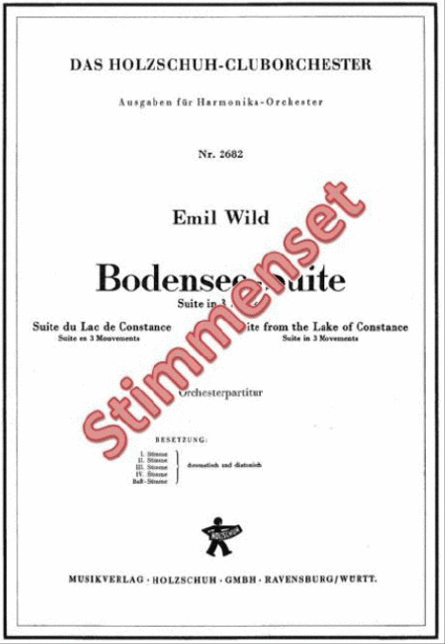 Bodensee-Suite Accordion Orchestra scores gallery preview page 1