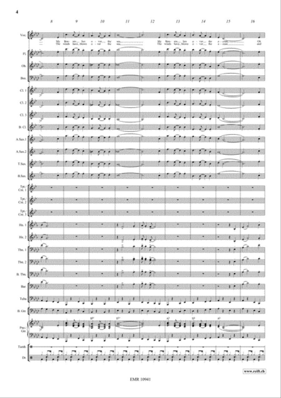 My Bonnie Concert Band scores gallery preview page 4