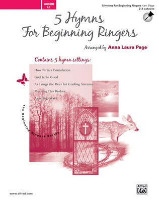 Book cover for 5 Hymns for Beginning Ringers