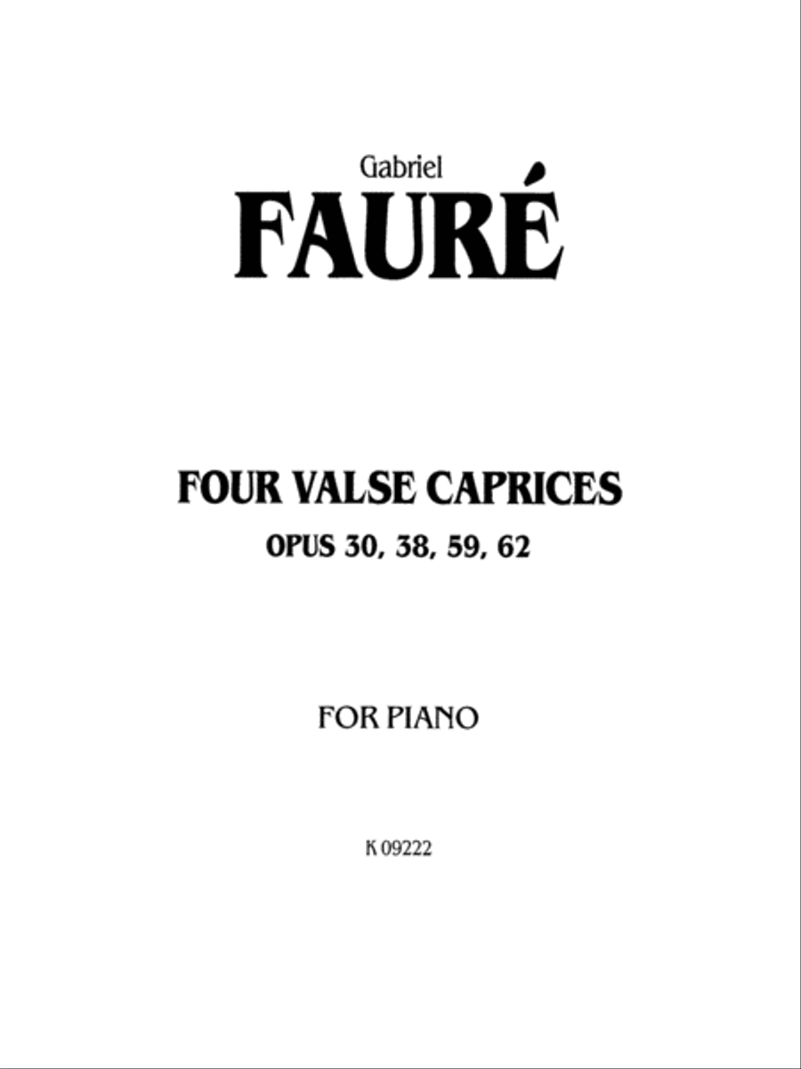 Four Valse Caprices, Op. 30, 38, 59, 62 Piano Solo scores gallery preview page 2